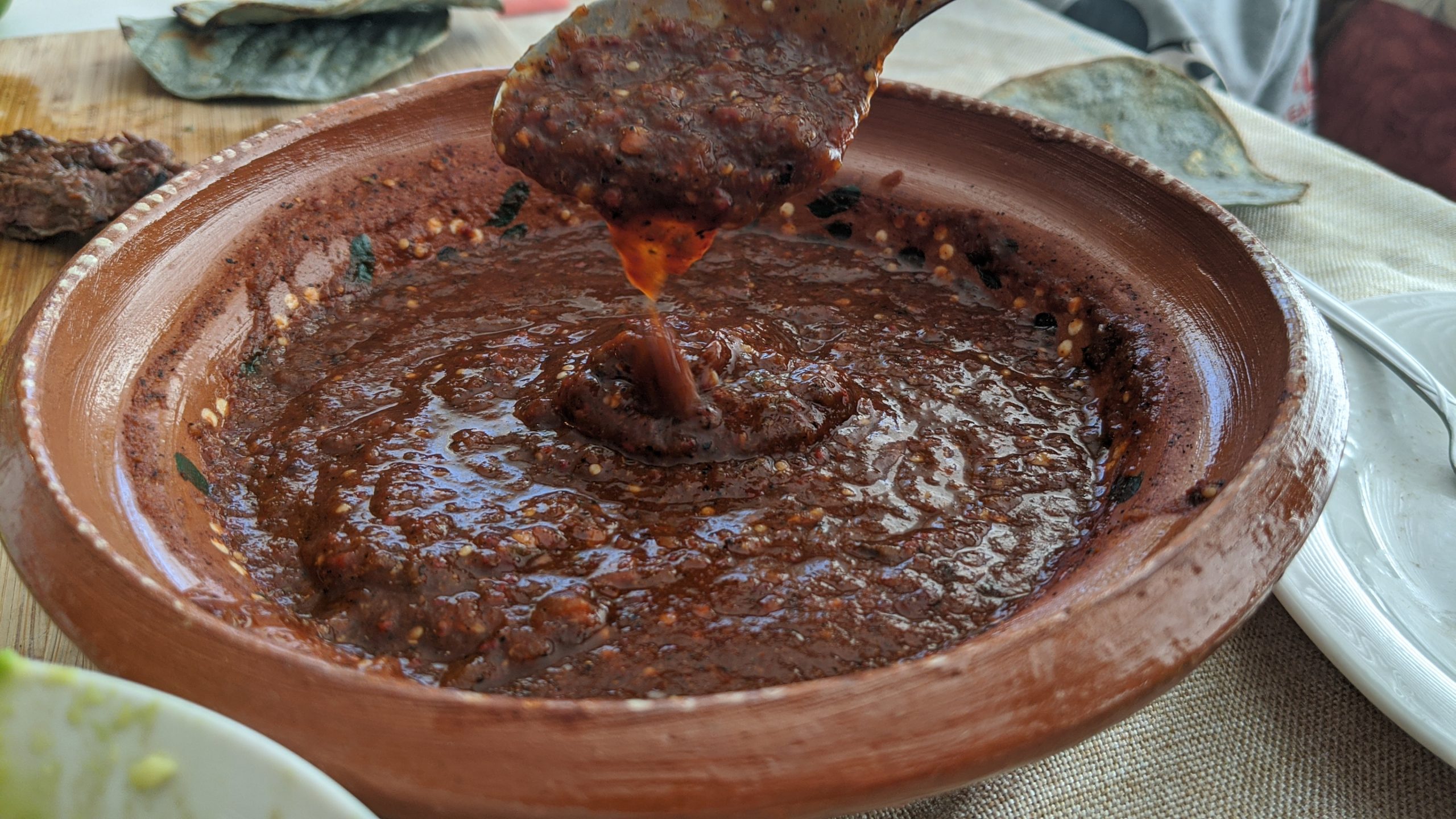 🌶 Salsa de tomatillo asado y chile chipotle
