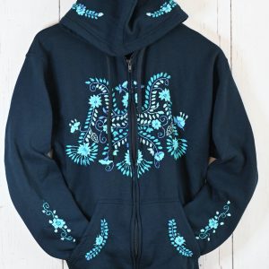 Hoodie embroidered