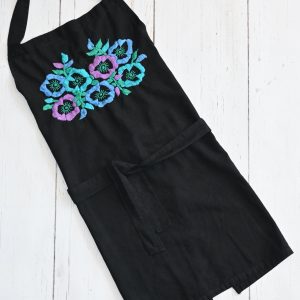 hand embroidered apron